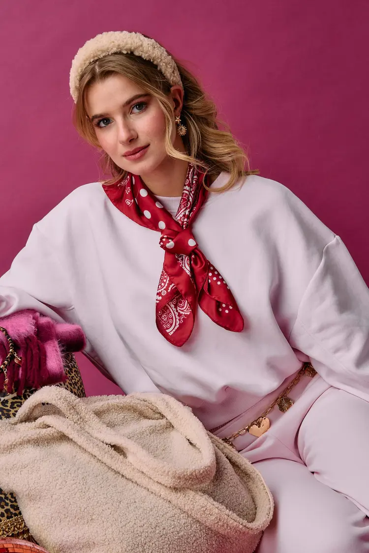 Bulu Brands Dots Scarf Rood