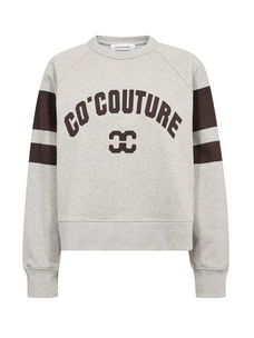 Co'Couture ErisCC College Sweat Grey Melange