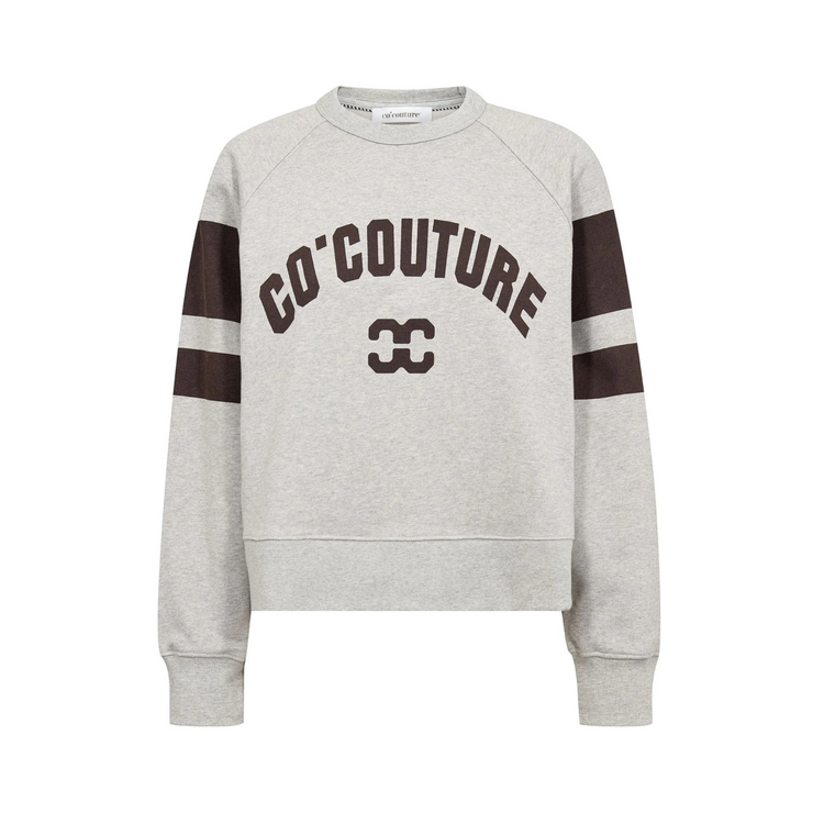 Co'Couture ErisCC College Sweat Grey Melange