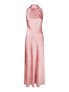 Neo Noir Fiona Pattern Satin Dress Light Pink