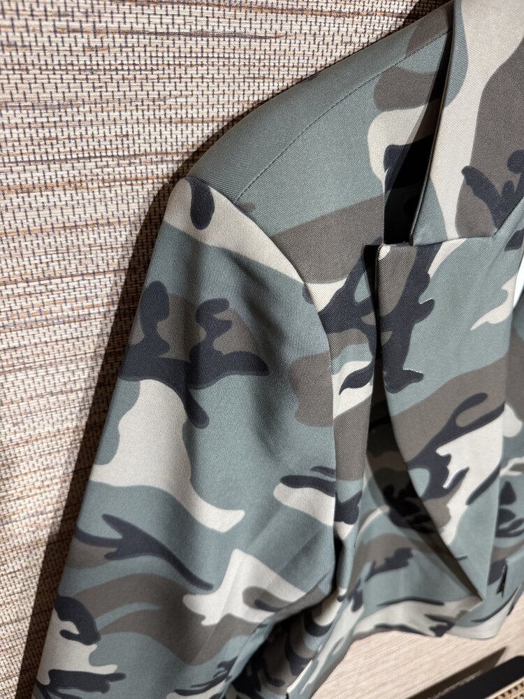 Just be Jolie Koko Camouflage Blazer