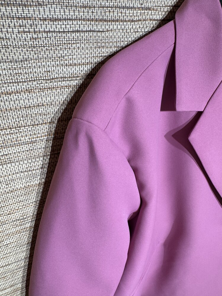 Just be Jolie Jasmiin Blazer Plum Pink