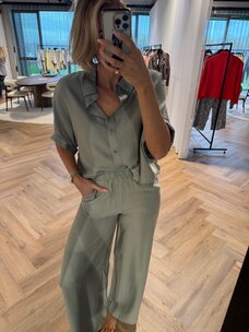 Alix The Label Ladies Woven Irregular Wide Leg