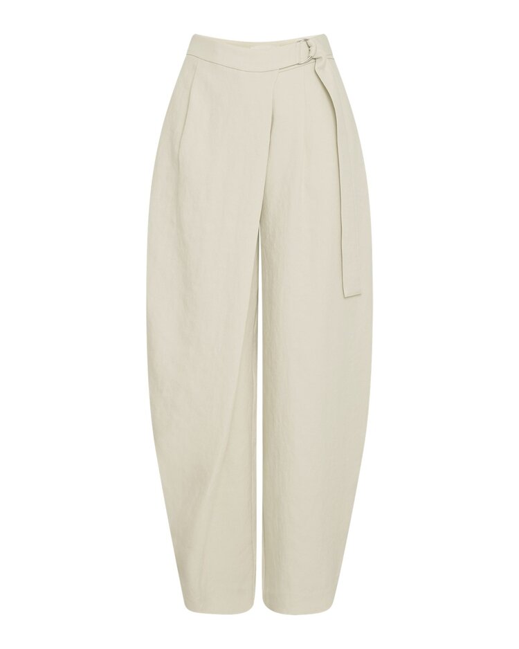 MSCH Zein Esteriane HW Pants Bleached Sand