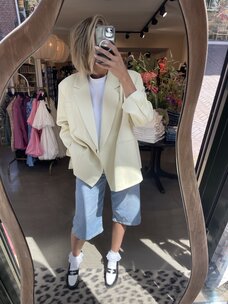 Just be Jolie Jasmiin Blazer Yellow
