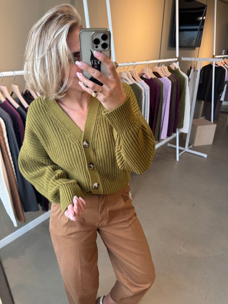 Selected Femme Barrel Millie HW Pant Noos Toffee