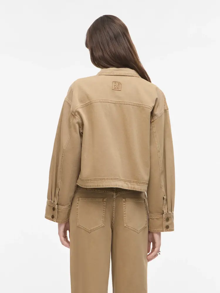 Rouge Edit Dana L/S Denim Shirt T/PF Dull Gold