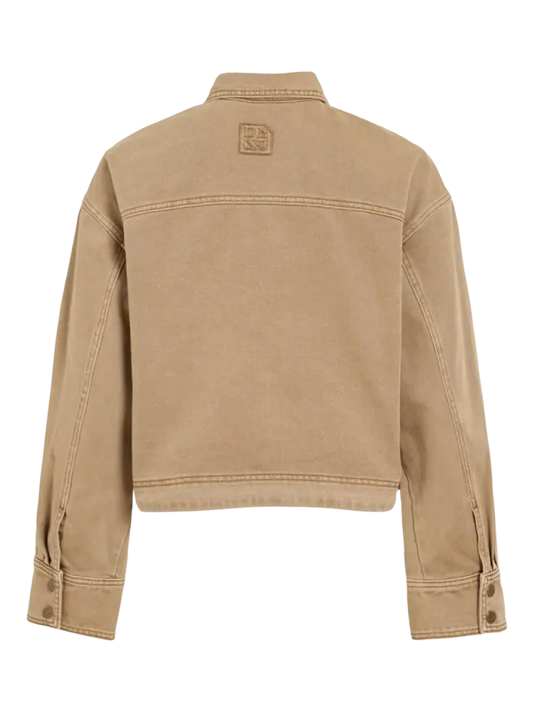 Rouge Edit Dana L/S Denim Shirt T/PF Dull Gold