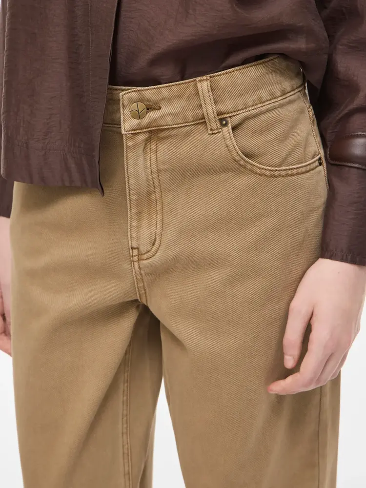 Rouge Edit Dana RW FL Jeans/PF Dull Gold