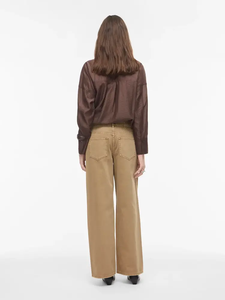 Rouge Edit Dana RW FL Jeans/PF Dull Gold