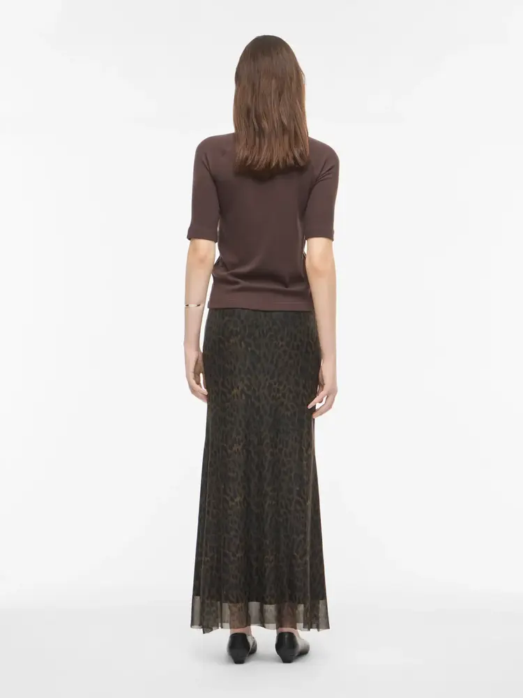 Rouge Edit Messa RW Ankle Skirt/1 Dull Gold/Leo