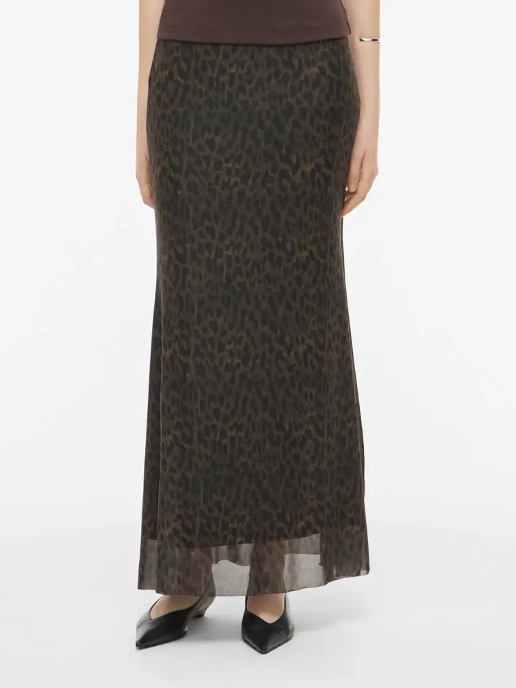 Rouge Edit Messa RW Ankle Skirt/1 Dull Gold/Leo