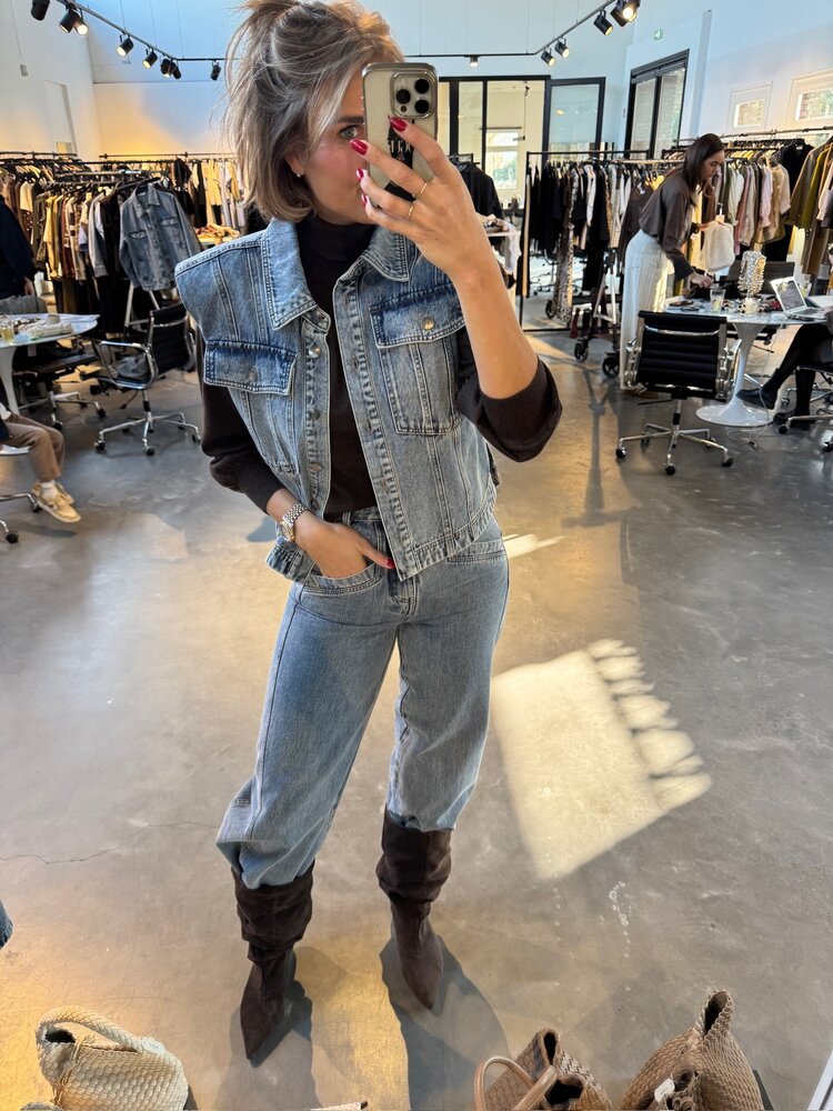 Co'Couture DeniceCC Jeans Bleach Denim