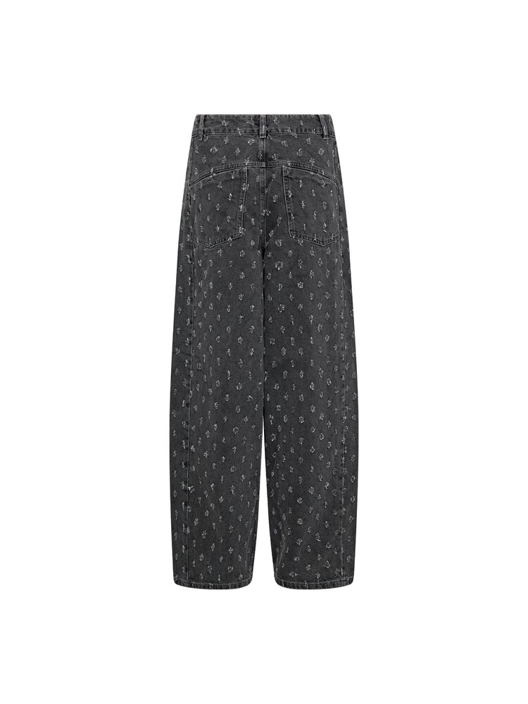 Co'Couture DerriCC Dot Jeans Mid Grey