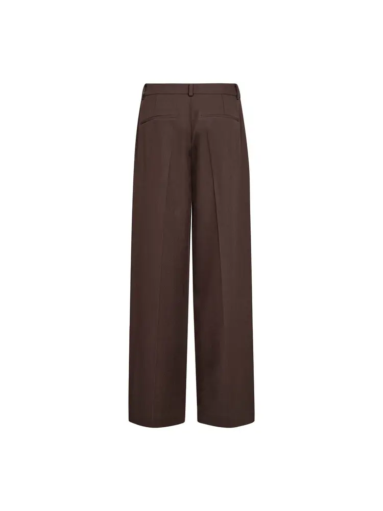Co'Couture LunaCC Wide Pant Dark Brown