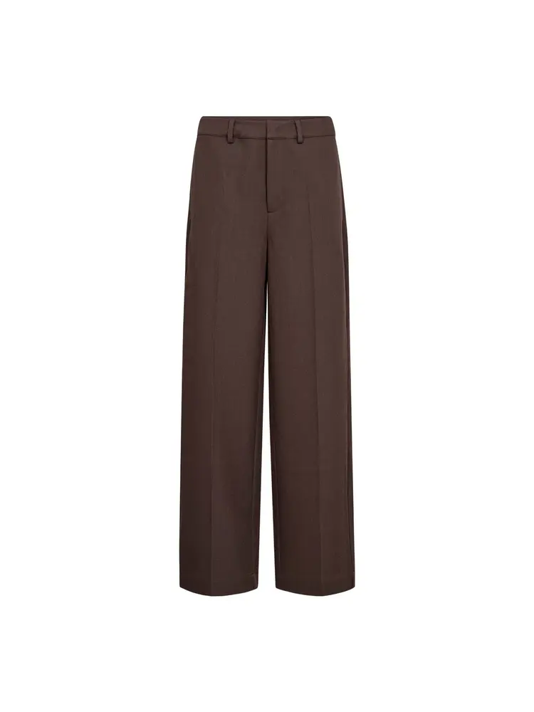 Co'Couture LunaCC Wide Pant Dark Brown