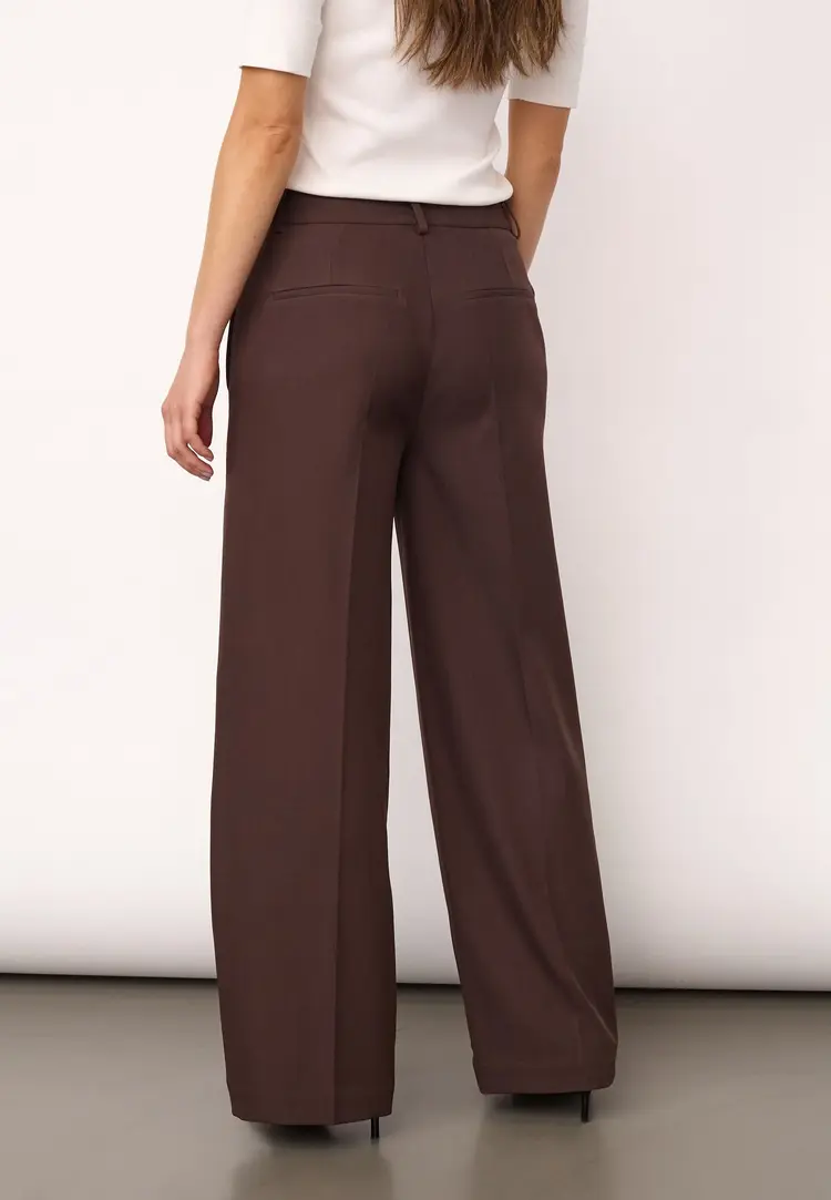 Co'Couture LunaCC Wide Pant Dark Brown