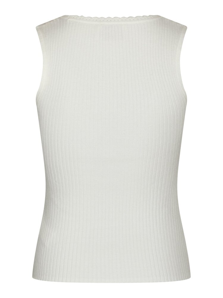 Neo Noir Fraline Knit Top Off White