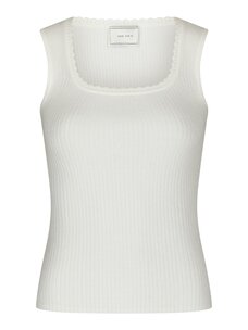 Neo Noir Fraline Knit Top Off White