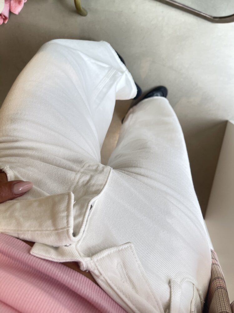 Just be Jolie Amara Wide Leg Jeans White
