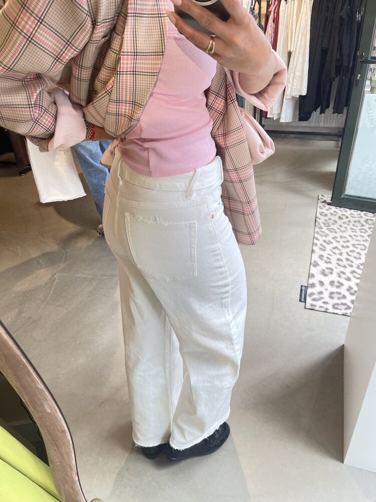 Just be Jolie Amara Wide Leg Jeans White