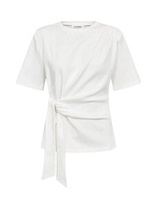 Co'Couture OrianeCC Pleat Tie Tee White