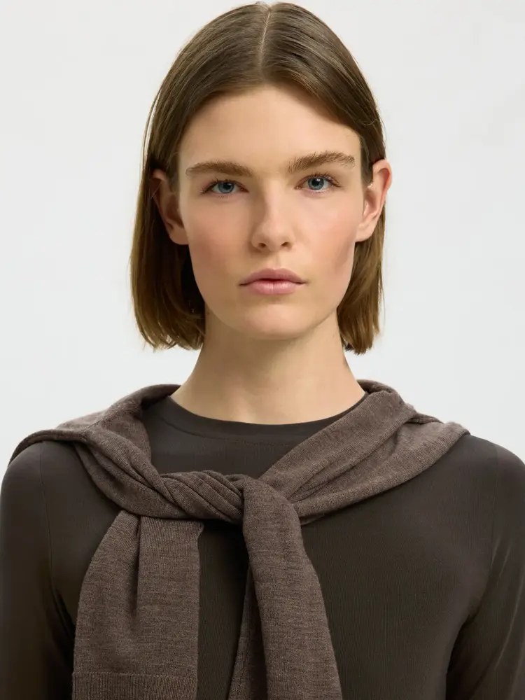 Selected Femme Manja LS O-Neck Noos Delicioso