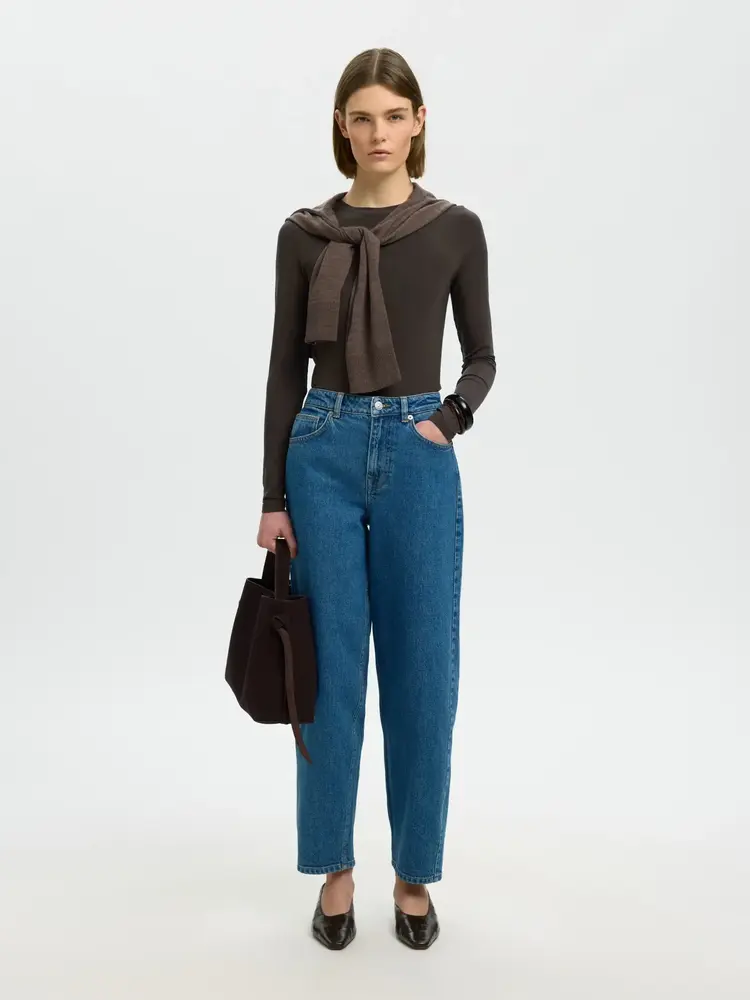 Selected Femme Manja LS O-Neck Noos Delicioso