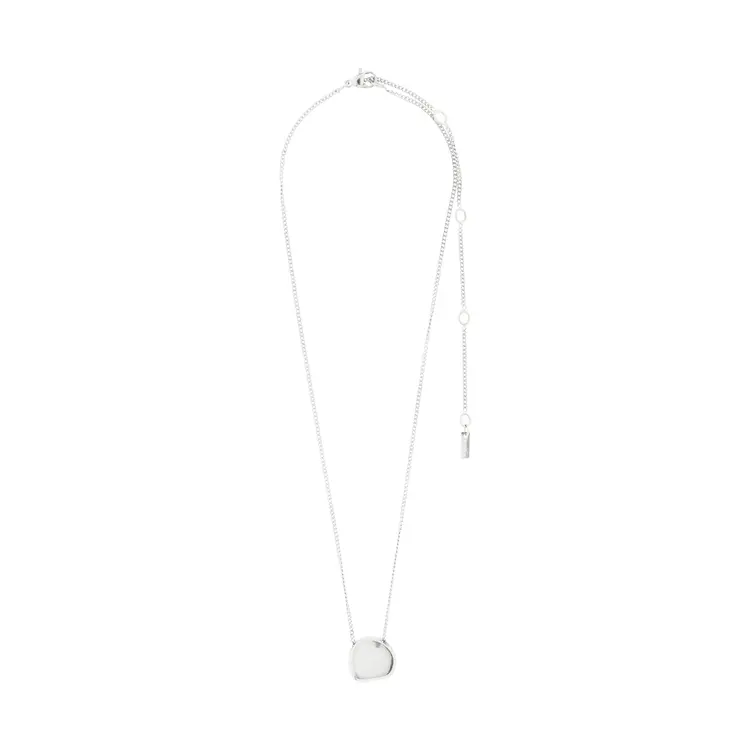 Pilgrim PRESENCE Coin Necklace Silver-Plated