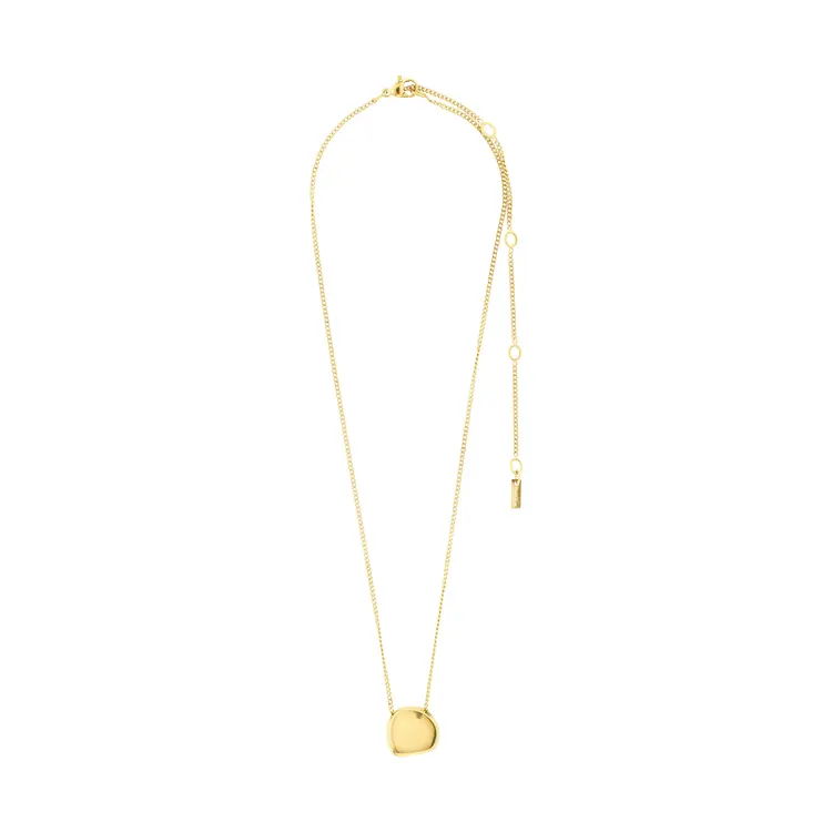 Pilgrim PRESENCE Coin Necklace Gold-Plated