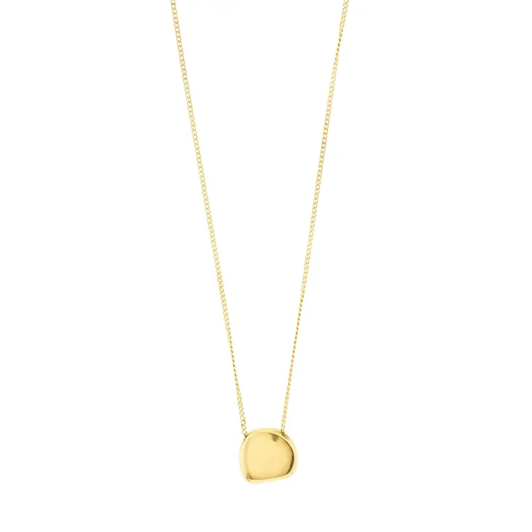 Pilgrim PRESENCE Coin Necklace Gold-Plated