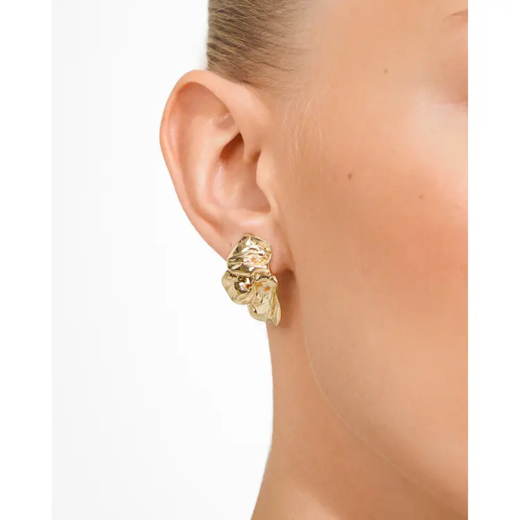 Pilgrim SOLARI Earrings Gold-Plated