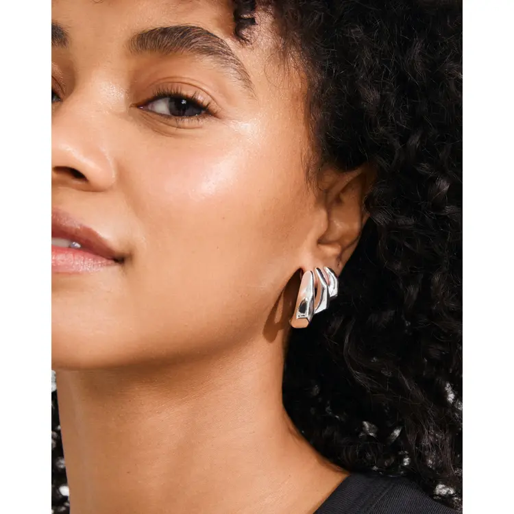 Pilgrim PRESENCE Earrings Silver-Plated