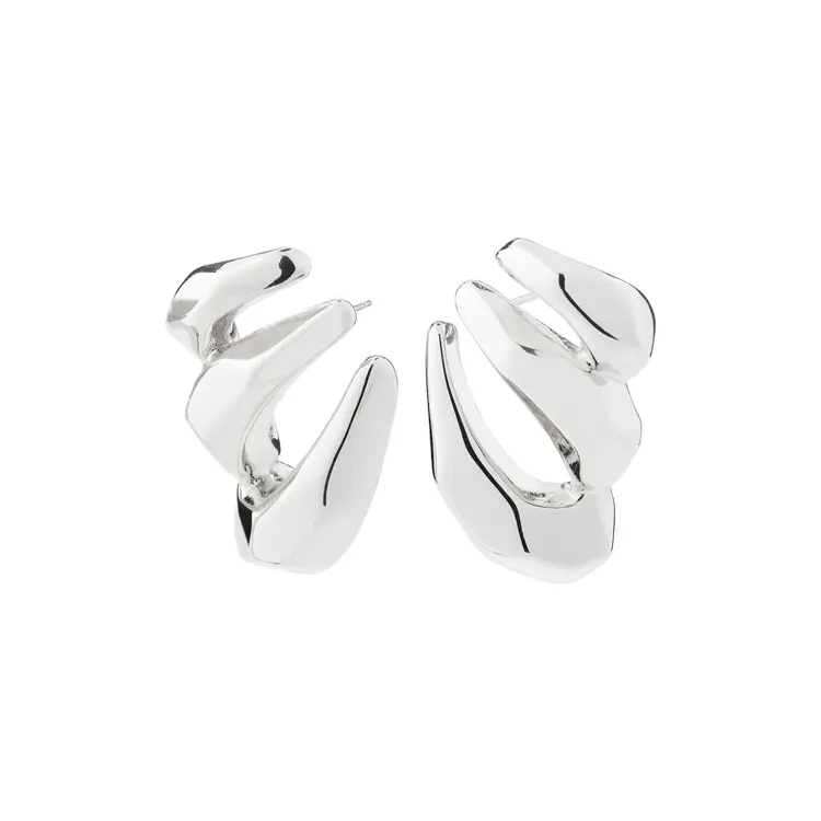 Pilgrim PRESENCE Earrings Silver-Plated