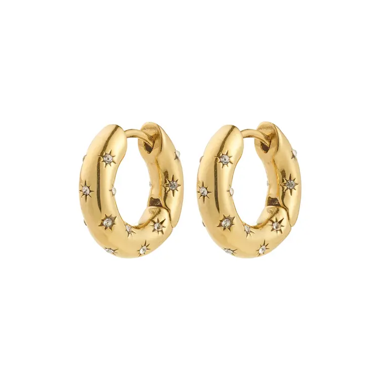 Pilgrim NEVAEH Hoops Gold-Plated