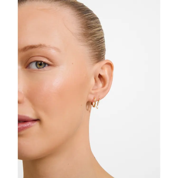 Pilgrim MORIN Earrings 2-In-1 Set Gold Plated