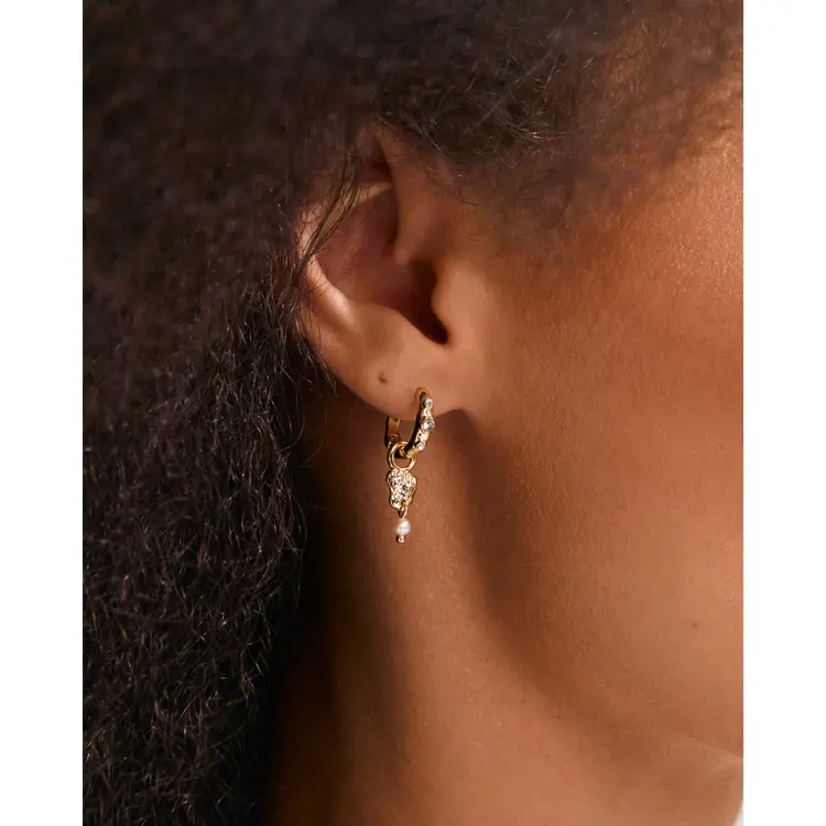 Pilgrim SLOAN Earrings Gold-Plated