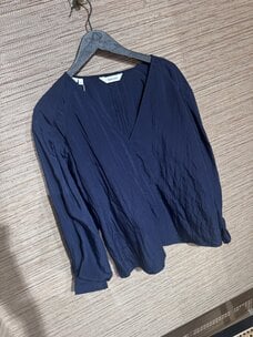 Selected Femme Iona LS Top B Dark Sapphire