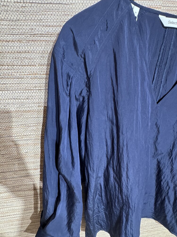 Selected Femme Iona LS Top B Dark Sapphire