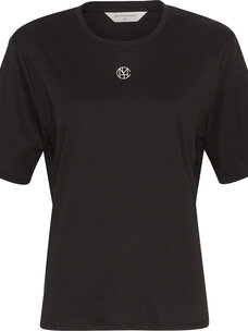 MSCH Theana Organic Icon Logo Tee Black/White