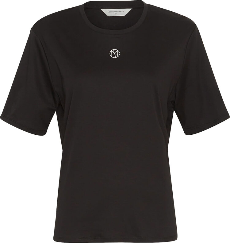 MSCH Theana Organic Icon Logo Tee Black/White