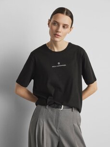 MSCH Theana Organic Icon Logo Tee Black/White