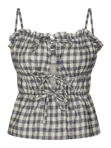 Neo Noir Seylor Check Top