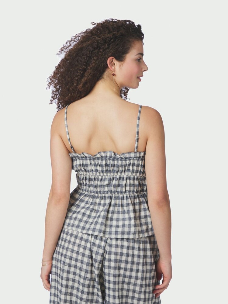 Neo Noir Seylor Check Top