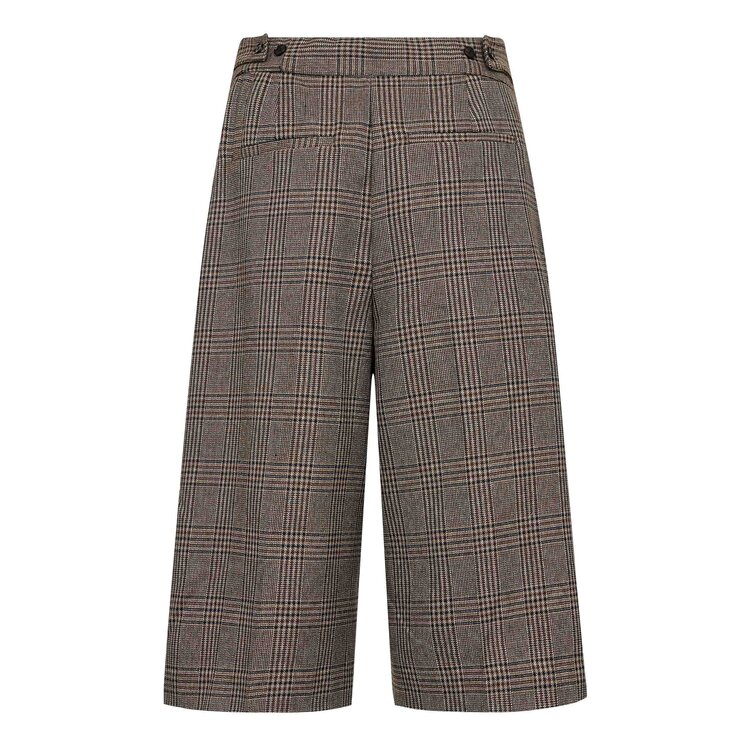 Co'Couture VeyaCC Check Bermuda Brown
