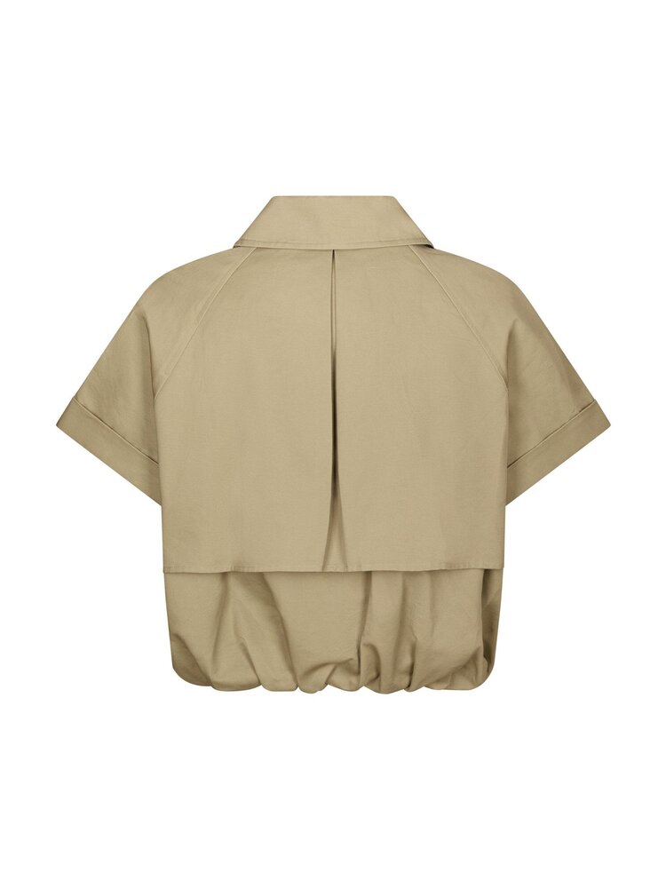 Neo Noir Lisha Trench Vest Taupe