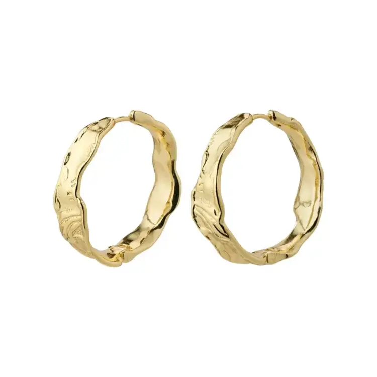 Pilgrim JULITA Hoop Earrings Gold-Plated
