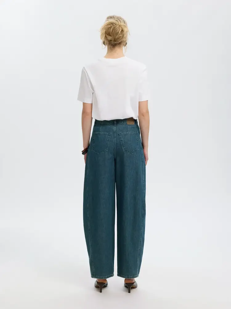 Selected Femme Barrel Rekaxed Bella HW Jeans