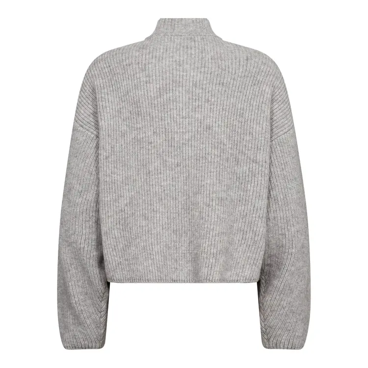 Co'Couture RowCC Ultility Cardigan Grey Melange