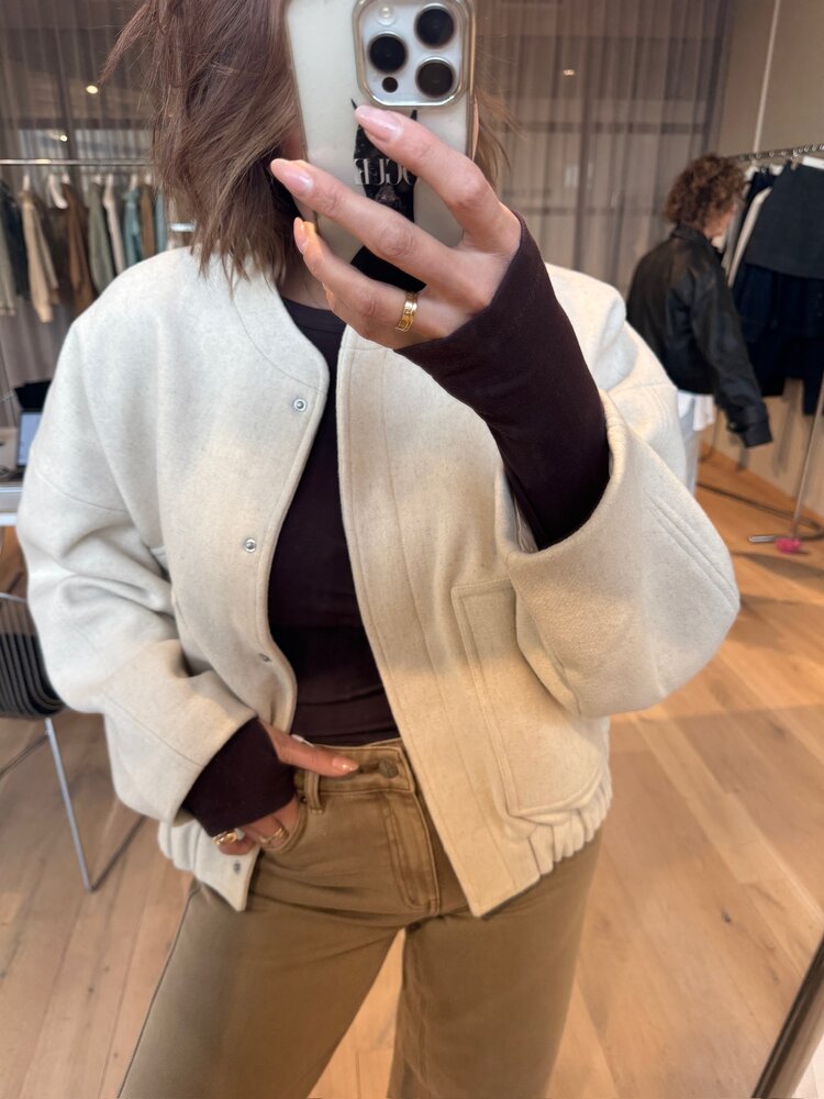 Rouge Edit Nellie L/S Bomber Jacket/1 Birch